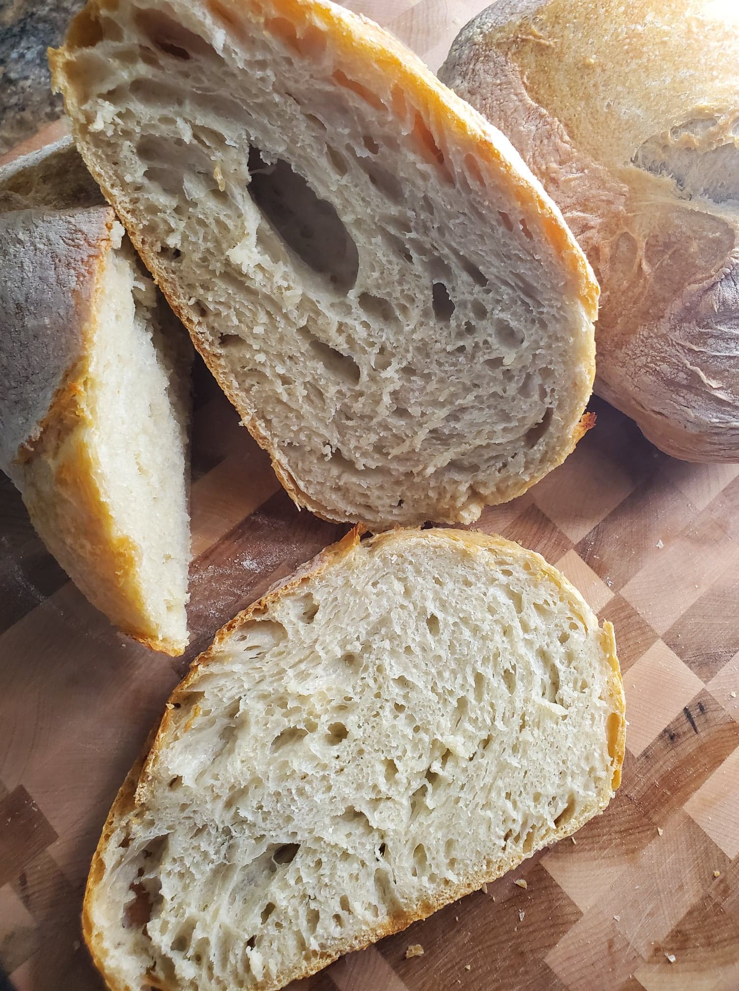 No Kneed Rustic Bread