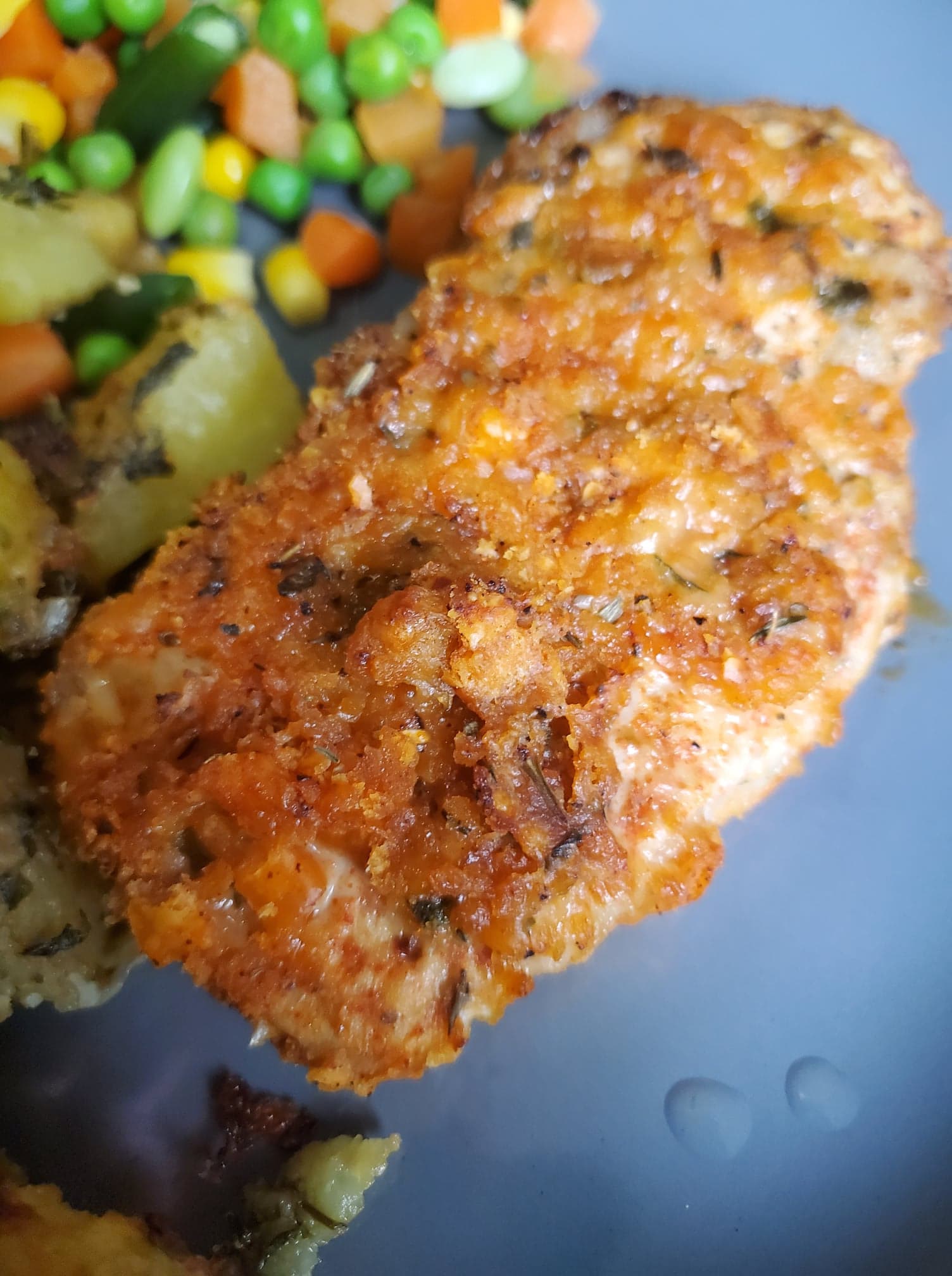 Cracker-Crusted Baked Pork Chops