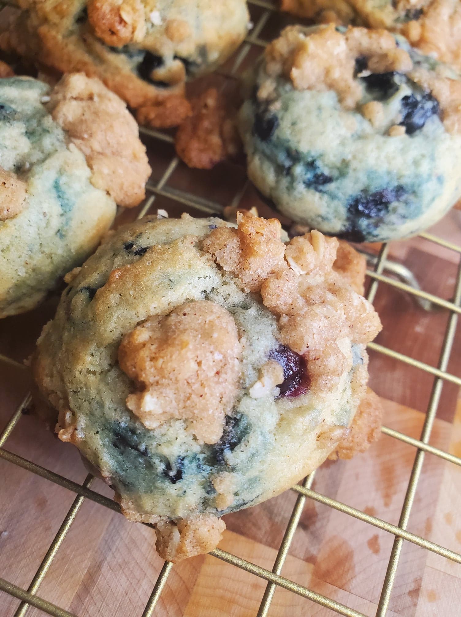 Blueberry Muffin top Cookie