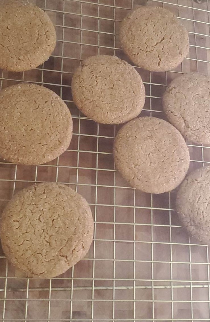 Ginger Molasses Cookies