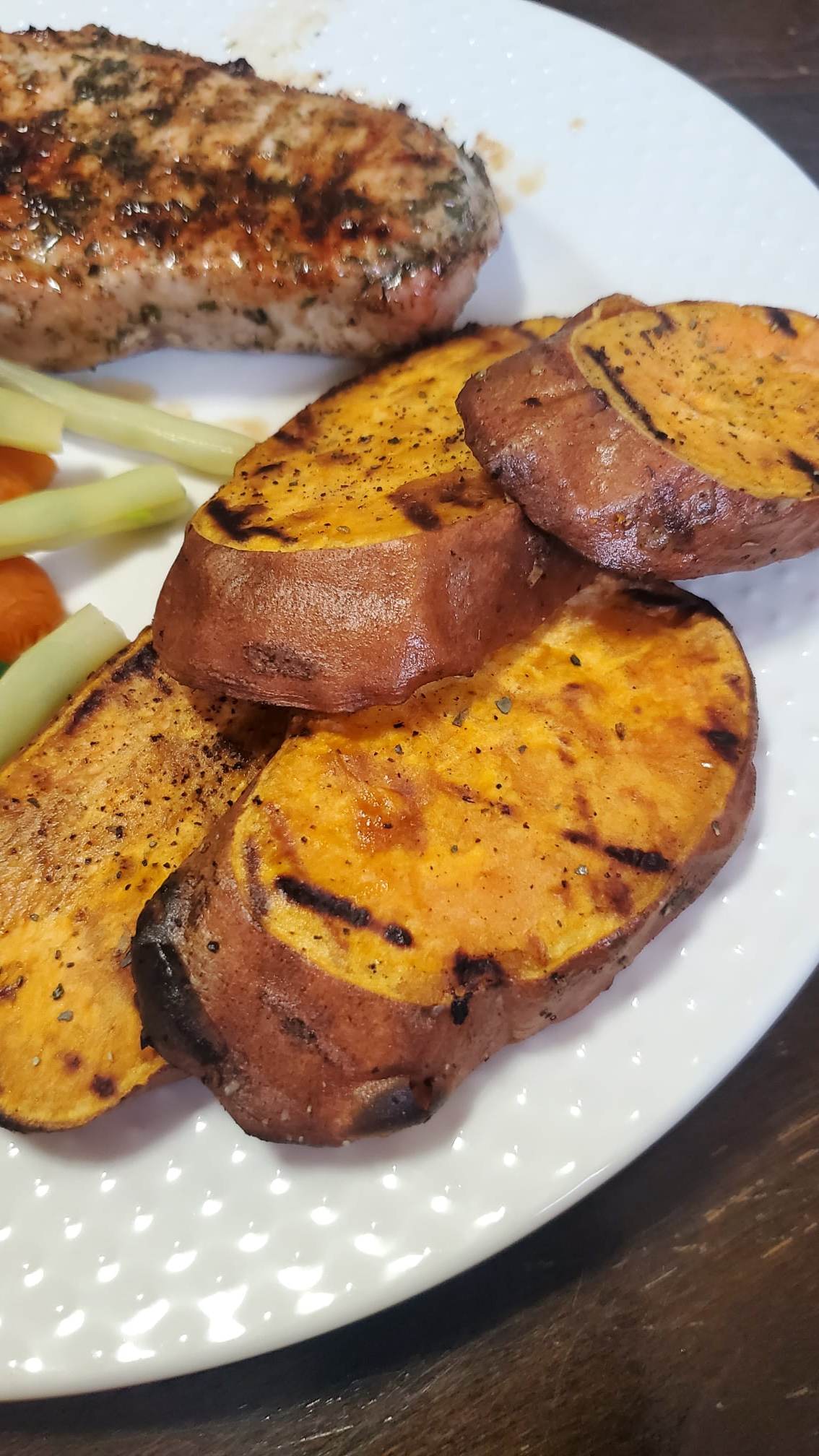 Grilled Sweet Potatoes