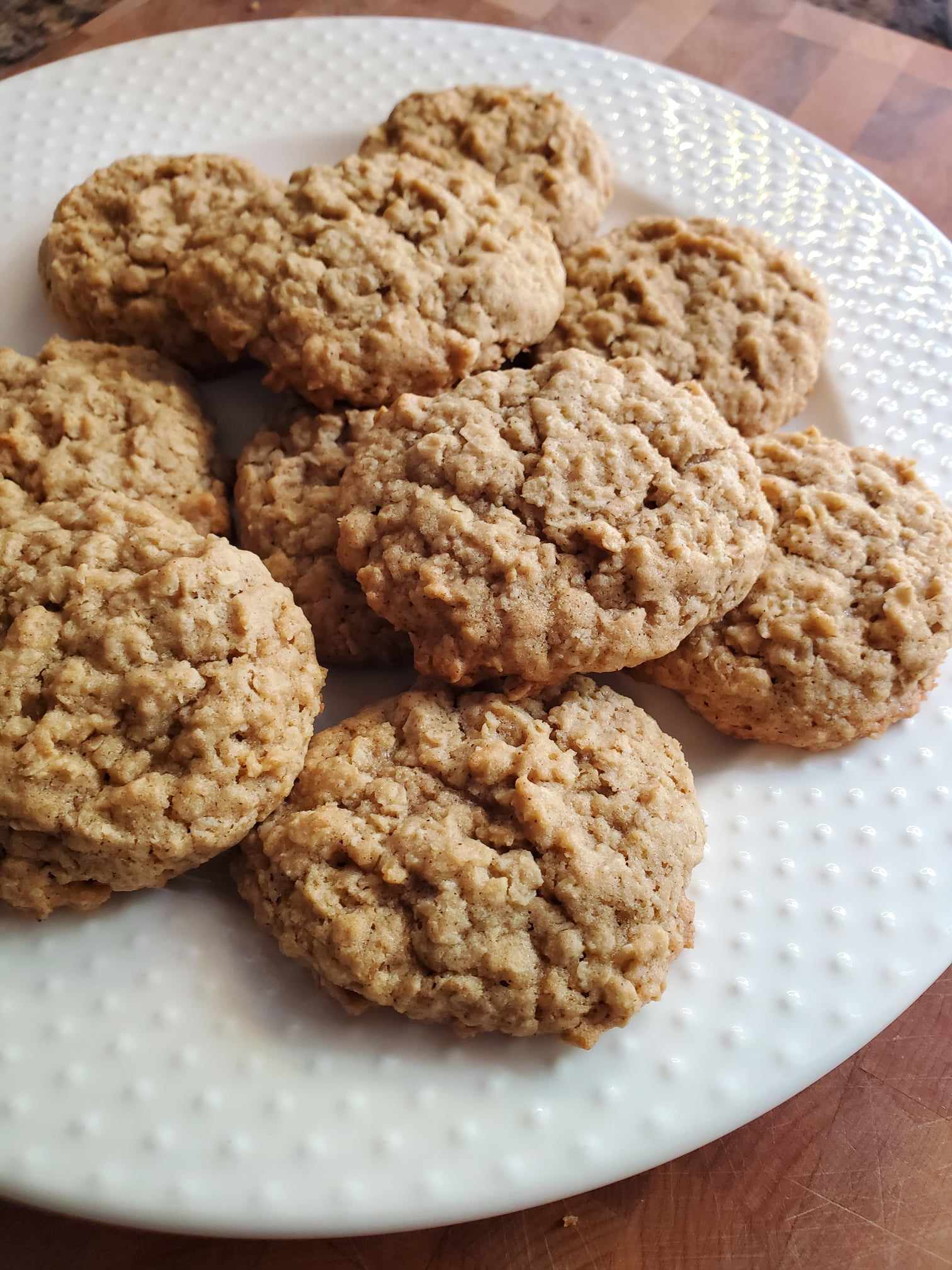 Brown Sugar Oatmeal Cookies