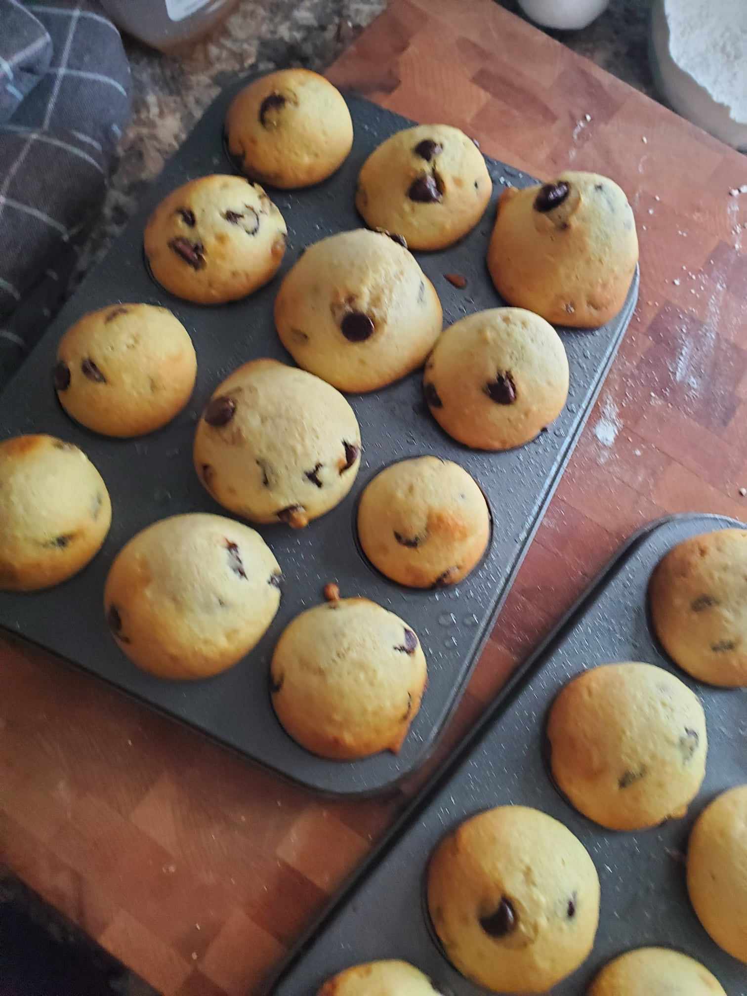 Mini Chocolate Chip Muffins