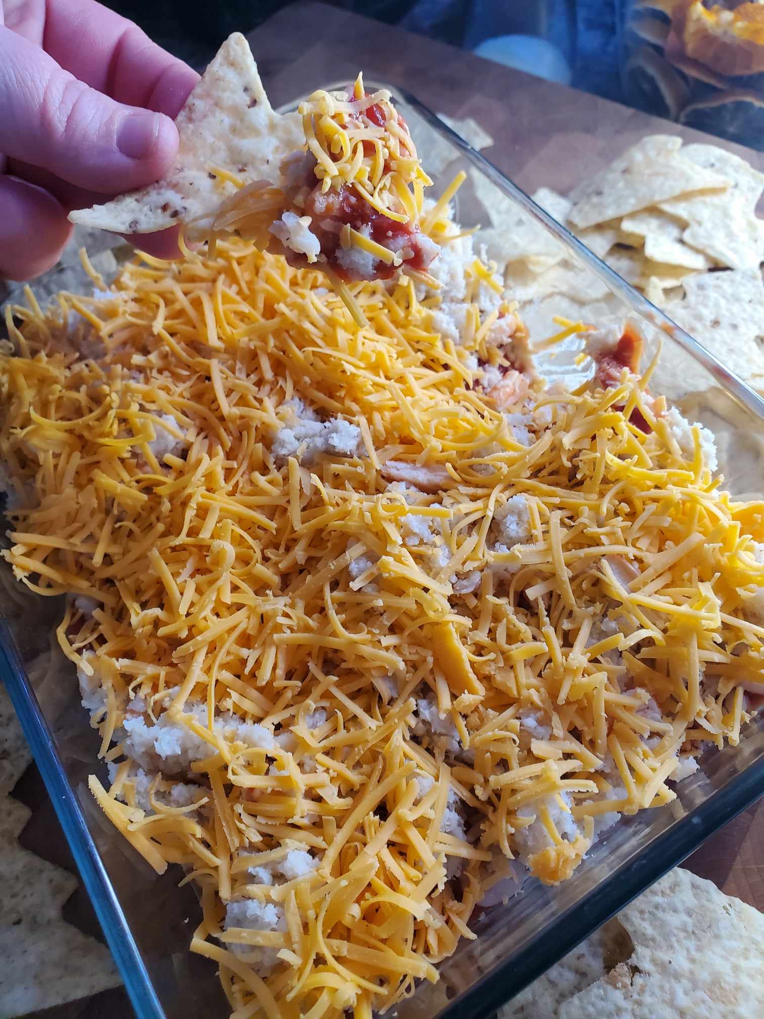 Layered Seafood Dip